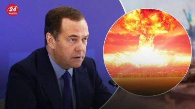 Чувствует близкий конец России: Медведев снова бросился ужасать ядерной войной