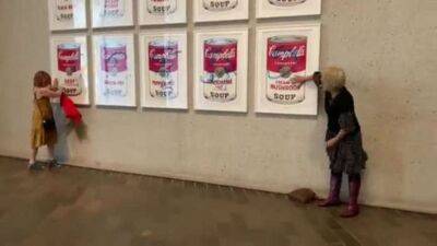 Екоактивісти атакували картину Уорхола у Національній галереї Канберри (відео)