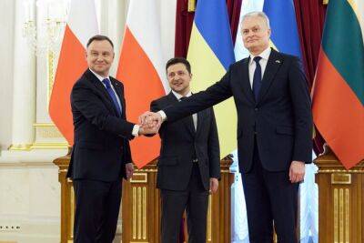 Президент Литвы отправляется в Польшу обсудить помощь Украине