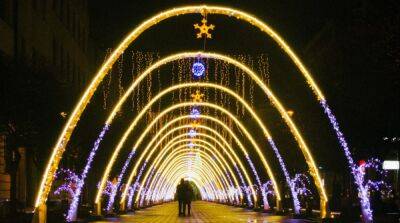 В Киевской области запретили использование праздничной иллюминации