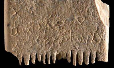 Найстаріша в історії письмова фраза виявлена на стародавньому гребінці
