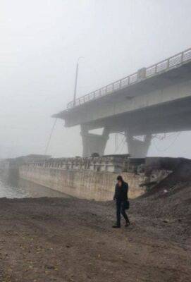 Не выдержал напряжения: Антоновский мост окончательно обрушился