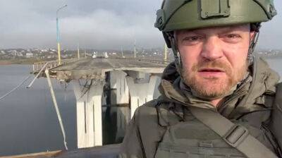 Оккупанты уничтожили Антоновский мост, когда покидали Херсон – росСМИ