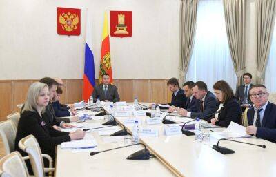 Губернатор Игорь Руденя провёл заседание президиума правительства Тверской области