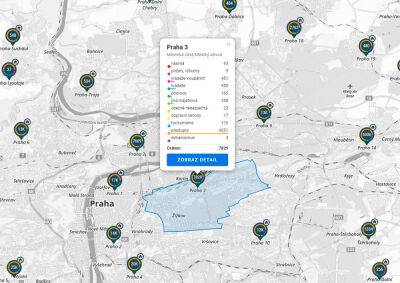 Насколько криминальный ваш район: полиция Чехии обновила карту преступности