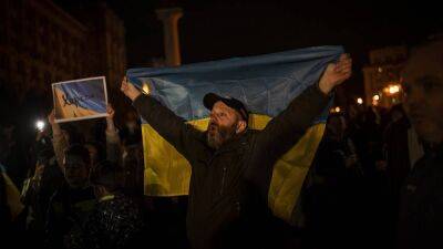 Украинцы отмечают освобождение Херсона