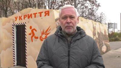 Терехов показал, как будут выглядеть пункты обогрева на остановках в Харькове
