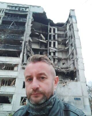 Сергей Жадан - Жадан показал свой разрушенный дом на Северной Салтовке - objectiv.tv - Харьков