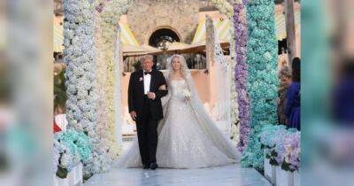 Донька Дональда Трампа вийшла заміж: усі подробиці казкового весілля
