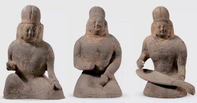 Танцующие фигурки. В Китае археологи нашли артефакты времен династии Юань Вэй (фото)