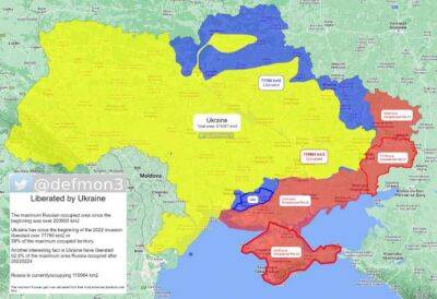 Стало відомо, скільки захоплених територій України звільнили ЗСУ
