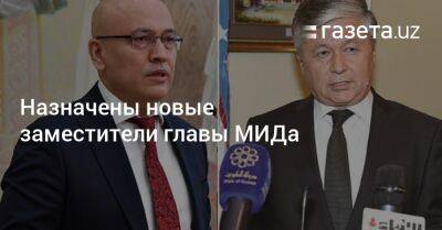 Назначены новые заместители главы МИДа