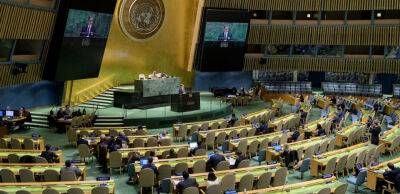 Генасамблея ООН ухвалила резолюцію про репарації Україні від рф: хто голосував проти - thepage.ua - Китай - КНДР - Куба - Україна - Євросоюз - Іран - Білорусь - Швейцарія - Сирія - Малі