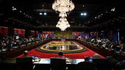 G20 в совместном заявлении "большинством" осудила войну РФ против Украины