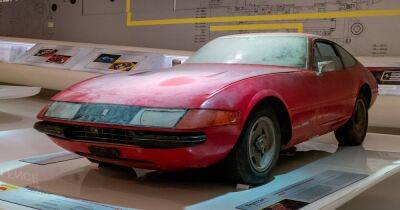 Уникальный суперкар Ferrari за $2 миллиона 40 лет простоял заброшенным в гараже (фото)