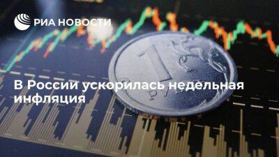 Росстат: инфляция в России с 8 по 14 ноября ускорилась до 0,06 процента
