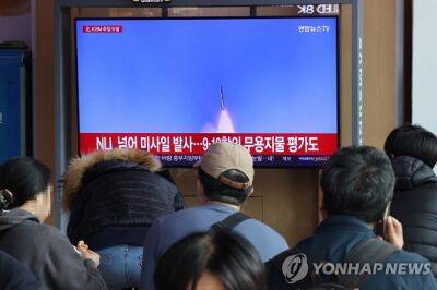 Северная Корея произвела очередной запуск баллистической ракеты в сторону Японского моря