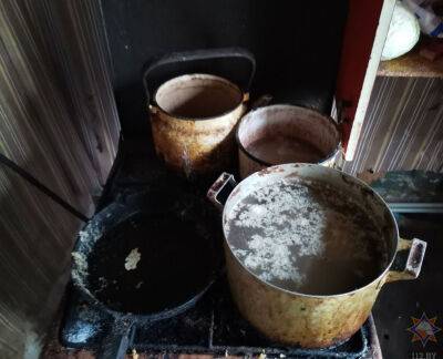 В Гродно на мужчине во время готовки загорелась одежда