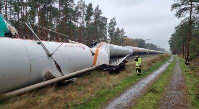У Німеччині зіткнулися два потяги, що перевозили цистерни з пропаном