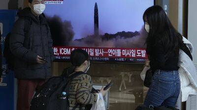 КНДР запустила межконтинентальную ракету в сторону Японии