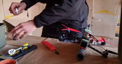 В Украине разработали сверхточный дрон-камикадзе eBOSH: как он уничтожает технику (видео)