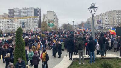 В Кишиневе партия "Шор" собрала новый митинг: требуют отставки главы Генпрокуратуры