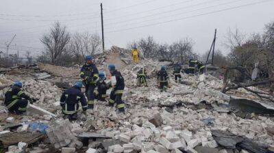 В Вольнянске из-под завалов достали тело 10-го погибшего, вероятно, последнего