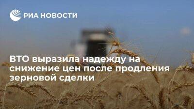 Нгози Оконджо-Ивеал - ВТО надеется на снижение цен на сельхозпродукцию после продления зерновой сделки - smartmoney.one - Россия - Украина - Турция - Одесса - Стамбул