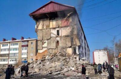 У Росії внаслідок вибуху обрушилася п'ятиповерхівка, є жертви