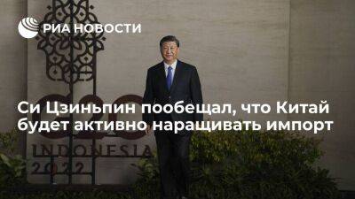 Си Цзиньпин на саммите АТЭС пообещал, что Китай будет активно наращивать импорт