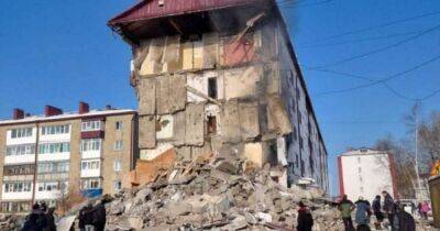На Сахалине из-за взрыва обрушилась пятиэтажка (ВИДЕО)
