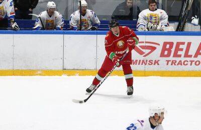 Команда Президента сыграла вничью с хоккейной дружиной Минской области