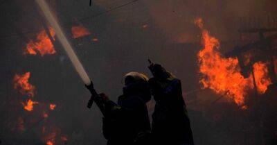 ВИДЕО. Взрыв и огромный столб пламени под Петербургом: взорвался газопровод