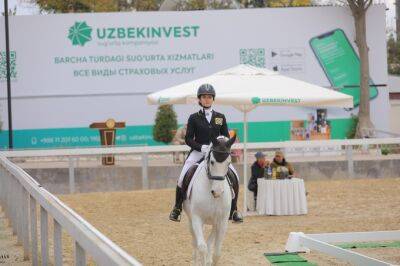 В школе конного спорта прошел чемпионат по выездке Кубок Uzbekinvest