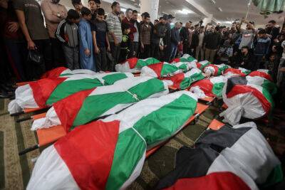 Генпрокурор Газы назвал причину катастрофического пожара в Джебалии