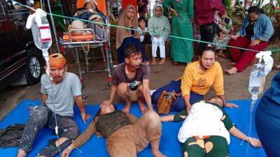 Десятки погибших и сотни раненых в Индонезии в результате землетрясения