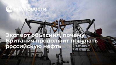 Эксперт Канищев: Британия продолжит покупать российскую нефть, так как заместить ее нечем