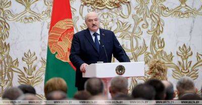 Aleksandr Lukashenko - Lukashenko offers his vision of village of the future - udf.by - Belarus - city Minsk