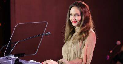 Анджелина Джоли продемонстрировала роскошный осенний образ