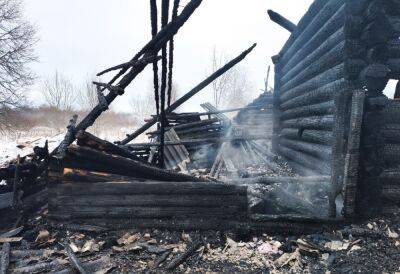 В Тверской области в сгоревшем доме нашли тело мужчины
