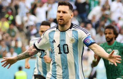 ЧМ-2022: сборная Аргентины во главе с Месси сенсационно уступила команде Саудовской Аравии