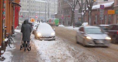 Четверг в Латвии будет пасмурным, возможен снег