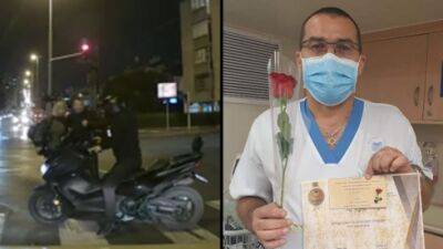 Видео: так мотоциклист зарезал Юрия из Бат-Яма на глазах у прохожих в Холоне