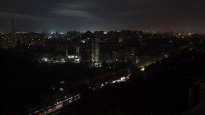 70 процентов жителей Киева без электричества после российского удара