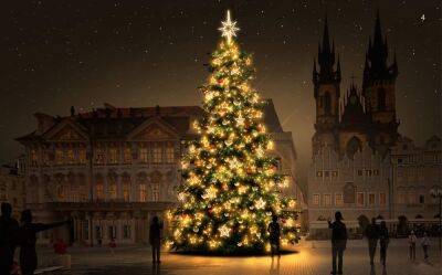 Карел Готт - Прага показала, как украсит главную рождественскую елку - vinegret.cz - Чехия - Прага