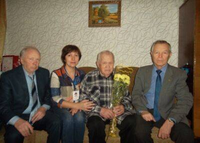 95 год рождения ветерана Ивана Андреевича Гордеева