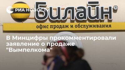 Глава Минцифры Шадаев назвал продажу "Вымпелкома" менеджменту одной из обсуждаемых схем