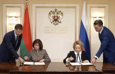 Матвиенко: Беларусь и Россия должны сообща противостоять попыткам Запада вбить клин между нашими странами