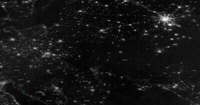 NASA показало, как выглядел блэкаут в Украине из космоса 23 ноября (фото)