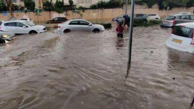 Дождевые реки в Ришон ле-Ционе: где выпало больше всего осадков
